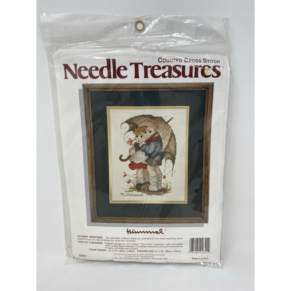 Needle Treasures Counted Cross Stitch Kit Hummel Stormy Weather USA NIP Sealed
